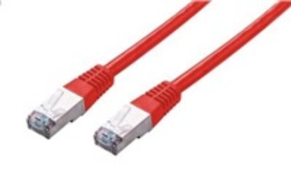 Obrázek C- TECH kabel patchcord Cat5e, FTP, červený, 2m