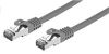 Obrázek C- TECH kabel patchcord Cat7, S/ FTP, šedý, 1m