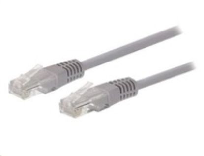 Obrázek C- TECH kabel patchcord Cat5e, UTP, šedý, 20m