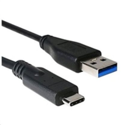 Obrázek C- TECH kabel USB 3.0 AM na USB- C kabel (AM/ CM), 2m, černý