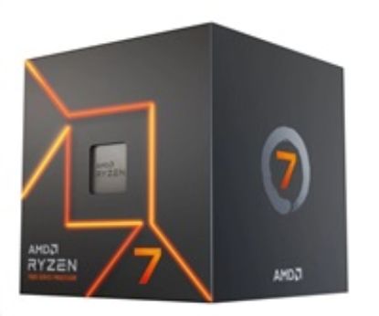 Obrázek CPU AMD RYZEN 7 7700, 8- core, 3.8GHz, 40MB cache, 65 W, socket AM5, BOX