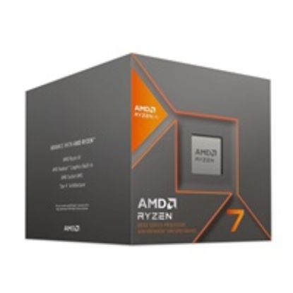 Obrázek CPU AMD RYZEN 7 8700G, 8- core, až 5.1GHz, 24MB cache, 65 W, AMD Radeon 780M Graphics, socket AM5, BOX