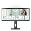 Obrázek AOC MT VA LCD WLED 34" CU34P3CV - VA panel, 3440 x 1440, HDMI, DP, USB- C, 4xUSB 3.2, repro, vysk. stavitelny, zakriven
