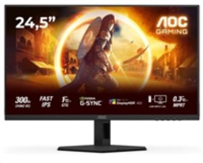 Obrázek AOC MT 24, 5" 25G4SRE - 1920 x 1080, Fast IPS, 300 Hz (OC 310 Hz), 2xHDMI, 1xDP