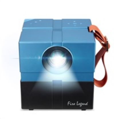 Obrázek AOpen Projektor QH12a - přenosný LED, NAT 1280 x 700, MAX 1920 x 1080, 135 ANSI Lm, 1000: 1, HDMI, USB, Repro, Wifi…