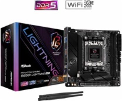 Obrázek ASRock MB Sc AM5 B650I LIGHTNING WIFI, AMD B650, 2xDDR5, 1xHDMI, Mini- ITX