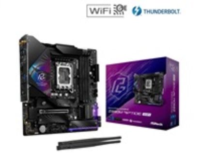 Obrázek ASRock MB Sc LGA1851 Z890M RIPTIDE WIFI, Intel Z890, 4xDDR5, 1xDP, 1xHDMI, 2xThunderbolt, WI- FI, mATX