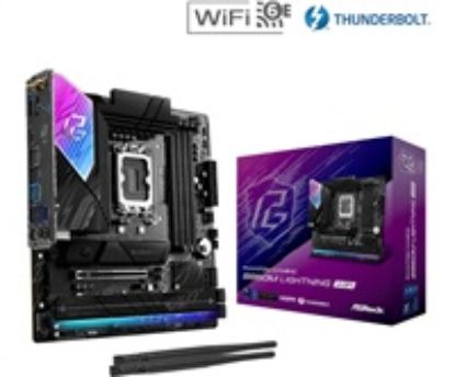 Obrázek ASRock MB Sc LGA1851 B860M Lightning WiFi, Intel B860, 4xDDR5, 1xThunderbolt, 1xDP, 1xHDMI, WiFi, mATX