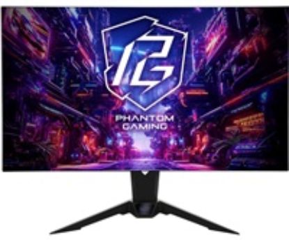 Obrázek ASROCK LCD - 32" Gaming monitor PGO32UFS, OLED, 3840 x 2160 UHD, 240 Hz, 1.5M: 1, 275cd/ m2, 0.03 ms, 2xHDMI, 2xDP