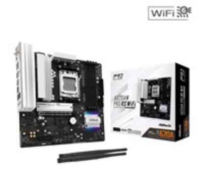 Obrázek ASRock MB Sc AM5 A620AM PRO RS WIFI, AMD X620, 4xDDR5, 1xHDMI, 1xDP, WI- FI