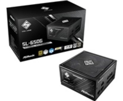 Obrázek ASROCK zdroj SL- 650G, 650 W, 80Plus Gold, 135 mm, ATX 3.1