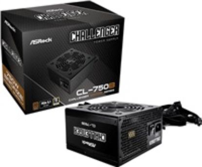 Obrázek ASROCK zdroj CL- 750B, 750 W, 80Plus Bronze, 120 mm, ATX 2.52