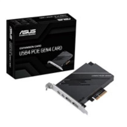 Obrázek ASUS Rozšiřovací karta USB4 PCIe Gen4, PCIe 4.0 x4, 2x USB4 Typ- C, 2x DP