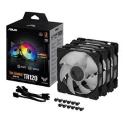Obrázek ASUS ventilátor TUF GAMING TR120 ARGB, 3 x 120mm, černá