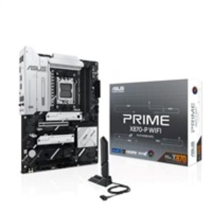 Obrázek ASUS MB Sc AM5 PRIME X870- P WIFI, AMD X870, 4xDDR5, 1xHDMI, 2xUSB4, WiFi