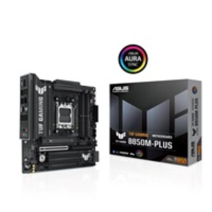 Obrázek ASUS MB Sc AM5 TUF GAMING B850M- PLUS, AMD B850, 4xDDR5, 1xDP, 1xHDMI, mATX