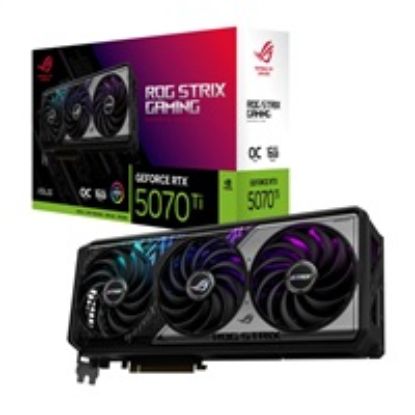 Obrázek ASUS VGA NVIDIA GeForce RTX 5070 Ti ROG STRIX 16 GB OC, 16 GB GDDR7, 3xDP, 2xHDMI