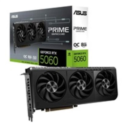 Obrázek ASUS VGA NVIDIA GeForce RTX 5060 PRIME OC 8G, 8 GB GDDR7, 3xDP, 1xHDMI
