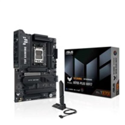 Obrázek ASUS MB Sc AM5 TUF GAMING X870E- PLUS WIFI7, AMD X870E, 4xDDR5, 2xUSB- C 4.0, 1xHDMI