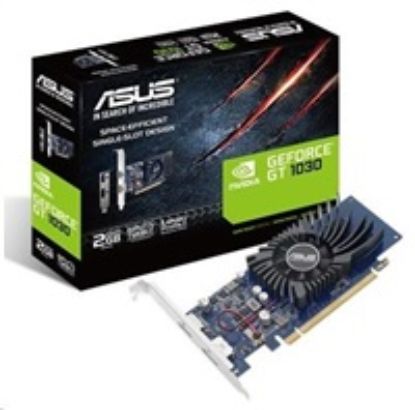 Obrázek ASUS VGA NVIDIA GeForce GT 1030 BRK 2G, 2G GDDR5, 1xHDMI, 1xDP