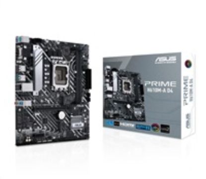 Obrázek ASUS MB Sc LGA1700 PRIME H610M- A DDR4, Intel H610, 2xDDR4, 1xDP, 1xHDMI, 1xVGA, mATX