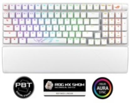 Obrázek ASUS klávesnice ROG STRIX SCOPE II 96 WL WHITE/ NXSW/ US/ PBT