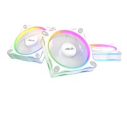 Obrázek ASUS Ventilátor PRIME MR120 ARGB Reverse, 3 x 120mm, bílá