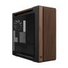 Obrázek ASUS case PROART PA602 WALNUT WOOD MODERN TG, Mid Tower, průhledná bočnice, černá