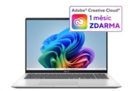 Obrázek ASUS NTB Vivobook 16 (M1607GA- MB006 W), Ryzen AI 7 445, 16" 1920 x 1200, 16 GB, 1 TB SSD, Radeon, W11 Home, Silver