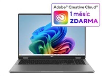 Obrázek ASUS NTB Vivobook 16 Flip (TP3607SA- OLED113X), Ultra 7 258V, 16" 1920 x 1200, 32 GB, 1 TB SSD, Intel Arc, W11 Pro, Gray