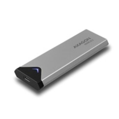 Obrázek AXAGON EEM2- UG2, USB- C 10Gbps - M.2 NVMe SSD ARROW box, stříbrný
