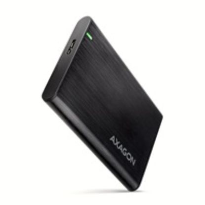 Obrázek AXAGON EE25- A6M, USB 3.2 Gen 1 - SATA 6G 2.5" kovový RAW box, bezšroubkový