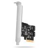 Obrázek AXAGON PCES- SA4 x 4, PCIe řadič - 4x interní SATA 6G port, ASM1164, SP & LP