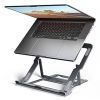 Obrázek AXAGON STND- LAG hliníkový stojan na notebook 10"- 17.3" nastavitelná výška, šedý