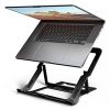 Obrázek AXAGON STND- LAB hliníkový stojan na notebook 10"- 17.3" nastavitelná výška, černý