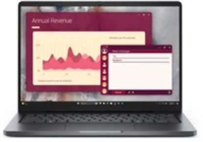 Obrázek DELL NTB Pro 14 PC14250/ U7- 255U/ 32 GB/ 512SSD/ 14" FHD+ / IR Cam & Mic/ 65 W/ WLAN/ vPro|Backlit Kb/ W11 Pro/ 3Y PS…