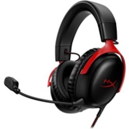 Obrázek HyperX Cloud III BLK/ RED GAM HEADSET - Sluchátka k PC