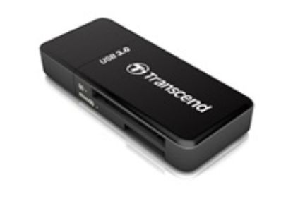 Obrázek TRANSCEND Card Reader F5, USB 3.0, Black