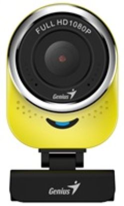 Obrázek GENIUS webkamera QCam 6000/ žlutá/ Full HD 1080P/ USB2.0/ mikrofon