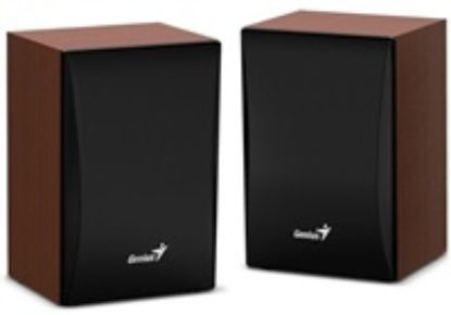 Obrázek GENIUS reproduktory SP- HF380BT/ 2.0/ Bluetooth/ 3 W/ dřevěné/ barva dřevo