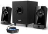 Obrázek GENIUS reproduktory SW- 2.1 300X/ 2.1/ 10 W/ dřevěné/ černá