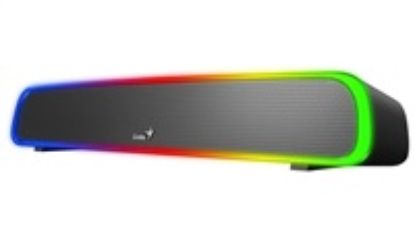 Obrázek GENIUS reproduktory USB SoundBar 200BT/ Bluetooth/ 3, 5" jack/ 4 W/ RGB/ černá