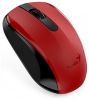 Obrázek GENIUS myš NX- 8008S/ 1200 dpi/ bezdrátová/ tichá/ BlueEye senzor/ červená