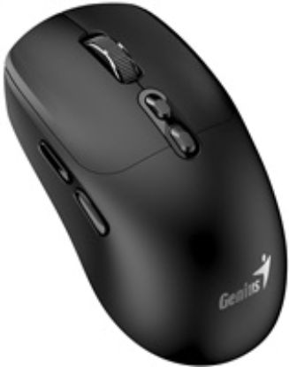 Obrázek GENIUS myš NX- 8080S BT/ duální Bluetooth + 2, 4GHz/ 1600 dpi/ Copilot/ bezdrátová/ tichá/ černá
