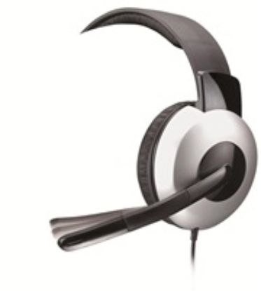 Obrázek GENIUS sluchátka s mikrofonem HS- 05A, svinovací kabel