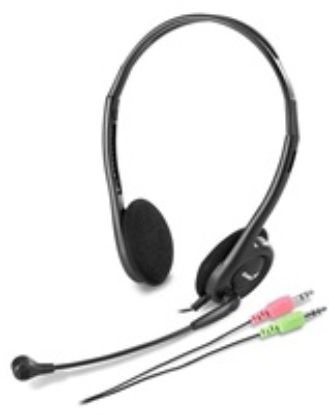 Obrázek GENIUS sluchátka s mikrofonem HS- 200C