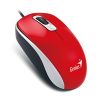 Obrázek GENIUS myš DX- 110, drátová, 1000 dpi, USB, červená