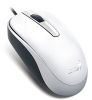 Obrázek GENIUS myš DX- 120, drátová, 1200 dpi, USB, bílá