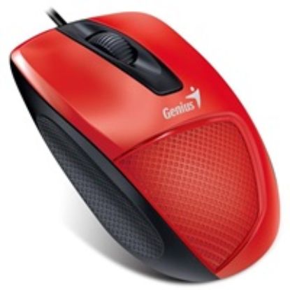 Obrázek GENIUS myš DX- 150X, drátová, 1000 dpi, USB, červená