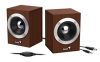 Obrázek GENIUS repro SP- HF280, 2.0, 6 W, dřevěné, hnědé